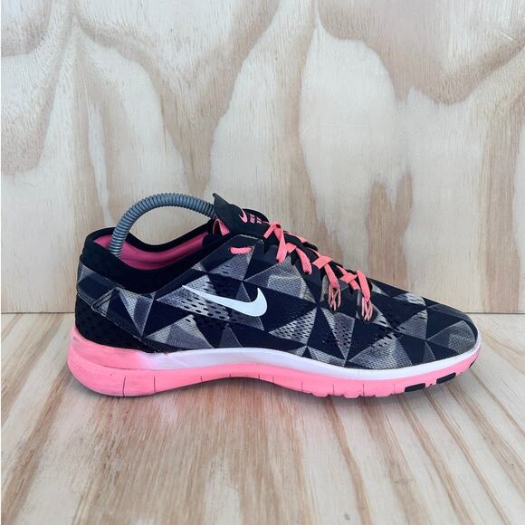 Nike - Free 5.0 TR Fit 5 - Running - Black/Pink - Women's - 9 - 704695-006 - Picture 5 of 9